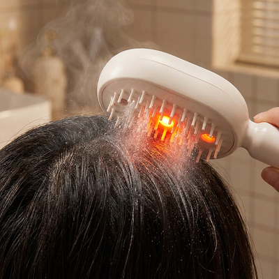 4-in-1 Electric Spray Scalp Massage Brush