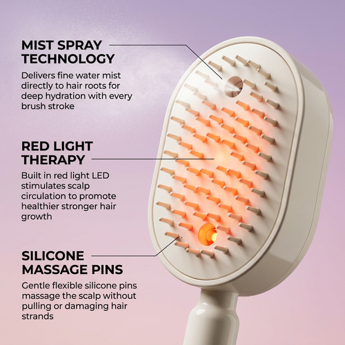 4-in-1 Electric Spray Scalp Massage Brush