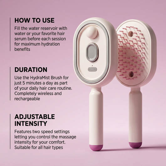 4-in-1 Electric Spray Scalp Massage Brush